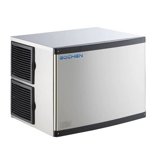 EQCHEN 500 lb Ice Maker, 500 Pound Ice Machine Stainless Steel