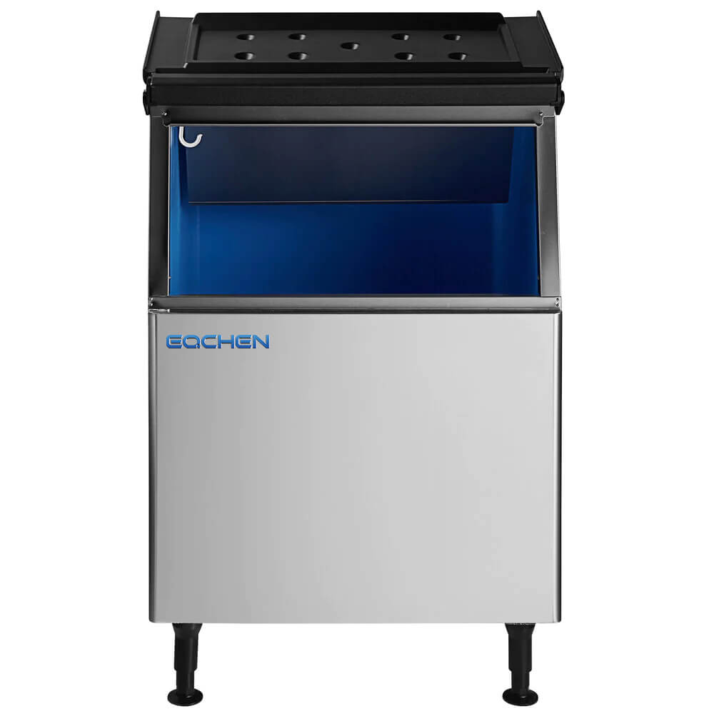 375 lbs Ice Machine Storage, Commercial Ice Storage Bin - 