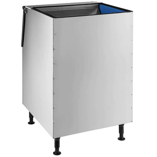 375 lbs Ice Machine Storage, Commercial Ice Storage Bin Stainless Steel