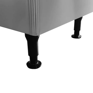 375 lbs Ice Machine Storage, Commercial Ice Storage Bin Stainless Steel
