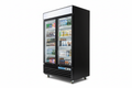 2 door 48 inch Commercial Drink Cooler, Refrigerator, Fridge