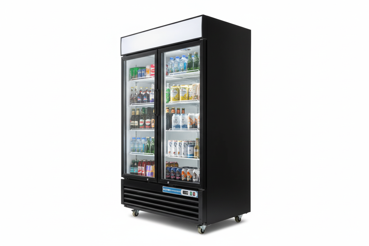 Commercial Drink Cooler, Refrigerator, Fridge - 