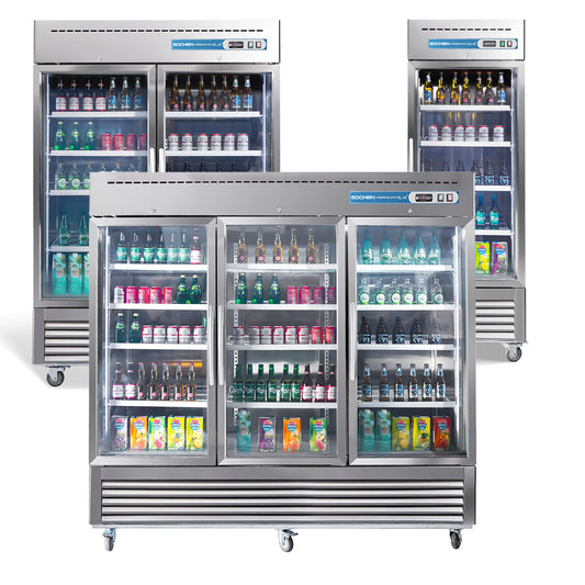 Commercial Glass Door Refrigerator, Fridge, Cooler