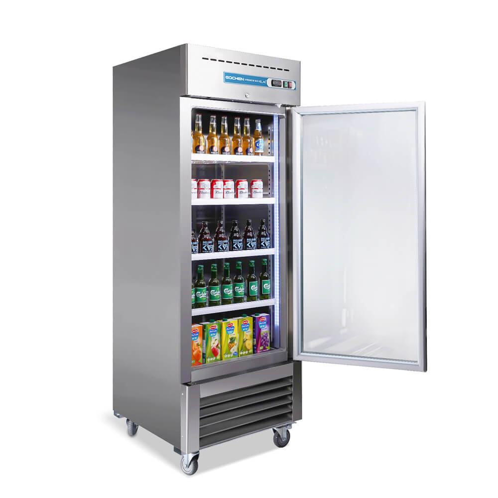 Commercial Glass Door Refrigerator, Fridge, Cooler