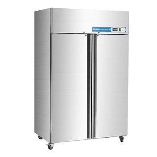 EQCHEN 48 Inch 2 Door Commercial Refrigerator Stainless Steel