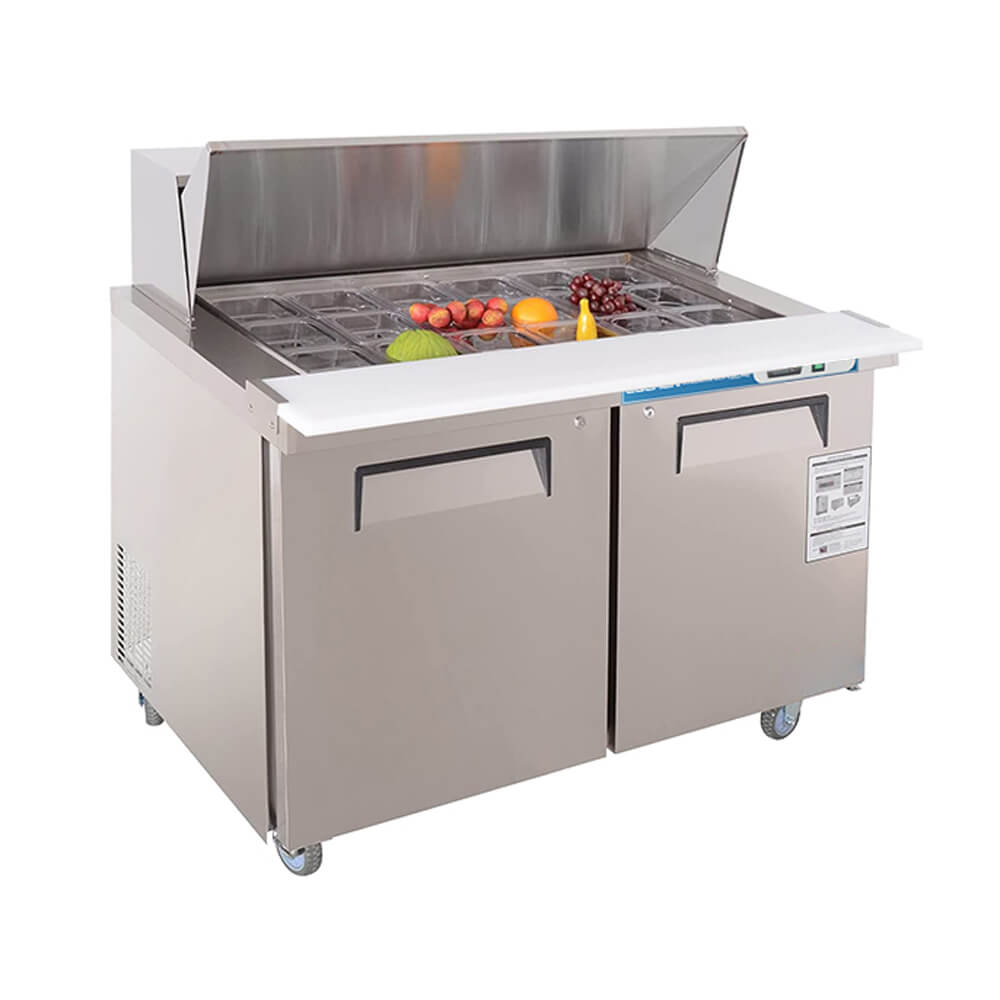 Salad Sandwich Prep Table Refrigerator - 