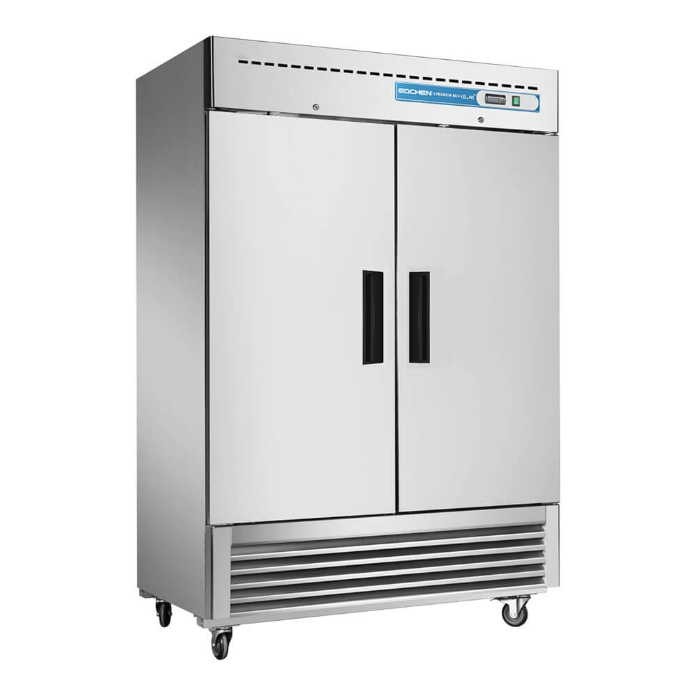 EQCHEN 54 Inch 2 Door Commercial Refrigerator