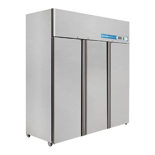 EQCHEN 72 Inch 3 Door Commercial Freezer 1000