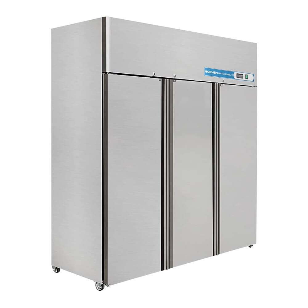 EQCHEN EQ-72R 72" Reach-In Commercial Three Door Refrigerator, Stainless Steel