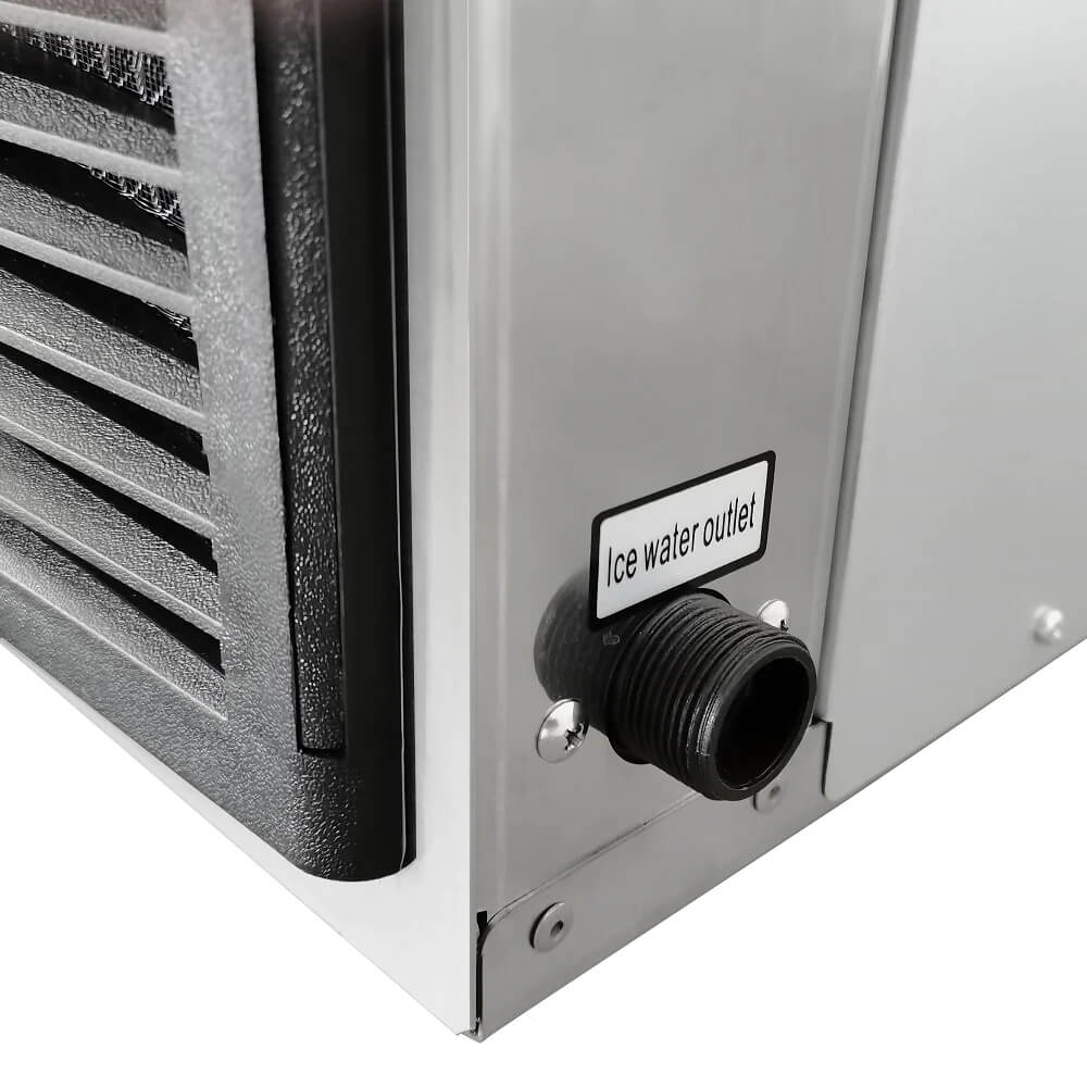EQCHEN 500 lb Ice Maker, 500 Pound Ice Machine