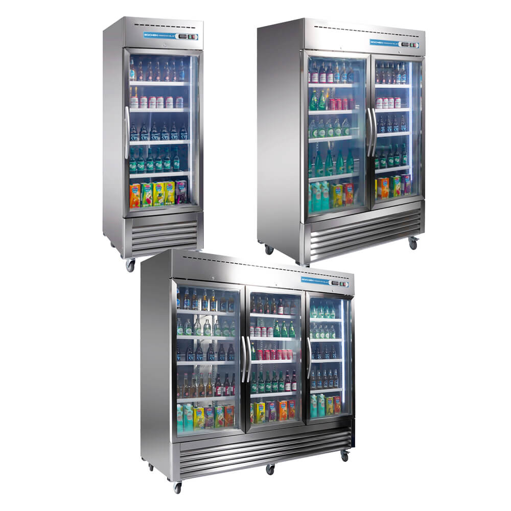 Commercial Beverage Cooler, Refrigerator, Fridge - 